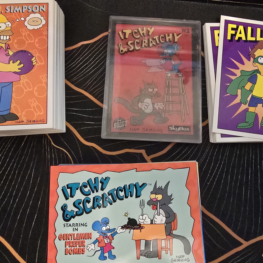 1993 Skybox Simpsons Series 1 - Complete Base Cards Sets